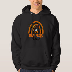 Infusion Nursing Halloween Pumpkin Rainbow Infusio Hoodie
