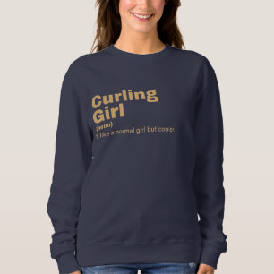 ing Girl - Curling Sweatshirt