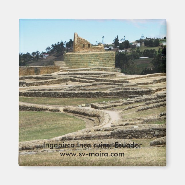 Ingapirca Inca ruins, Ecuador Magnet (Front)