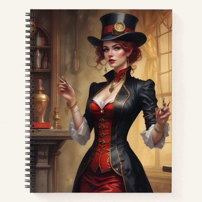 Ingeniera de Fuego Notebook (Front)