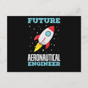 Ingenieur Future Aeronautical Engineer Postcard