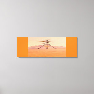 INGENUITY MARS HELICOPTER CANVAS PRINT