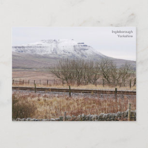 Ingleborough Yorkshire Postcard