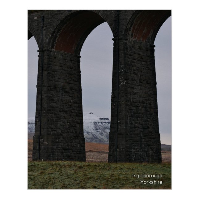 Ingleborough Yorkshire Poster (Front)
