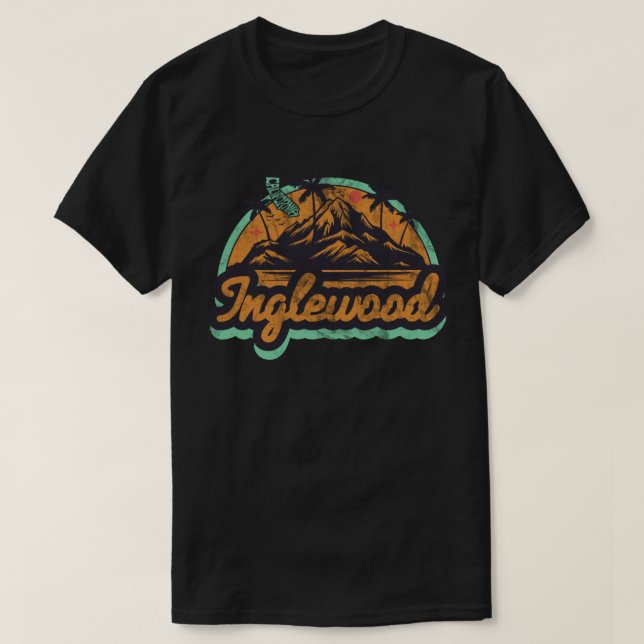 Inglewood, California T-Shirt (Design Front)