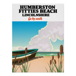 Ingoldmells South Beach lincolnshire Poster