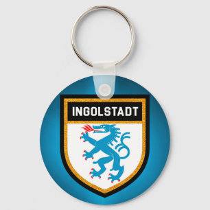Ingolstadt Flag Key Ring
