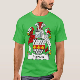 Ingram Coat of Arms Family Crest ShirtTShirt T-Shirt