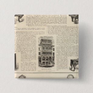 Ingrapham and Gamewell Company 15 Cm Square Badge