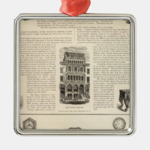 Ingrapham and Gamewell Company Metal Tree Decoration