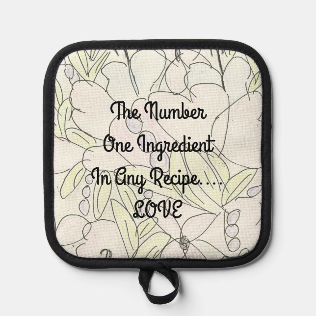 Ingredient...LOVE Pot Holder (Front)