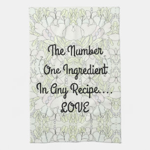 Ingredient...LOVE Tea Towel
