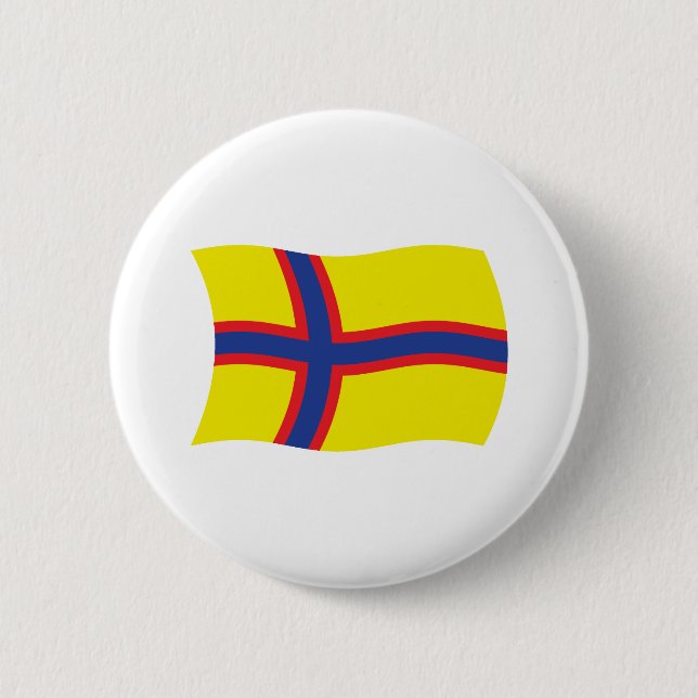 Ingrian Finns Flag Button (Front)
