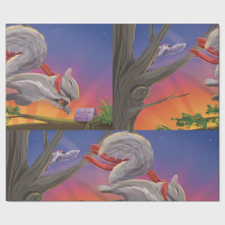 Ingrid and Wally wrapping paper