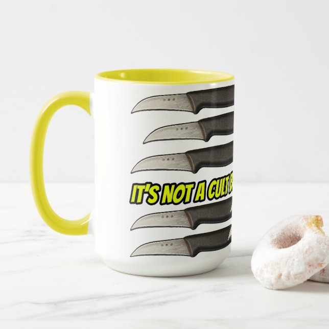 Ingroup-Outgroup Mug for Grown Men Arguing Online (With Donut)