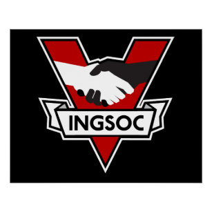 INGSOC 1984 Victory Logo Poster