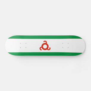 Ingushetia Flag Skateboard