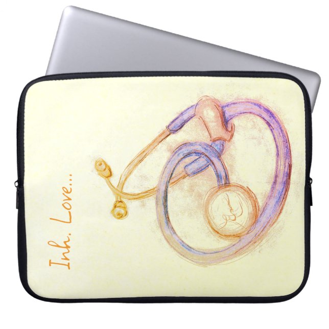 Inh. Love Laptop Sleeve (Front)