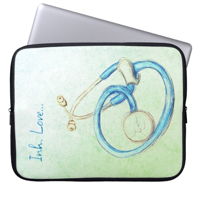 Inh. Love Laptop Sleeve (Front)