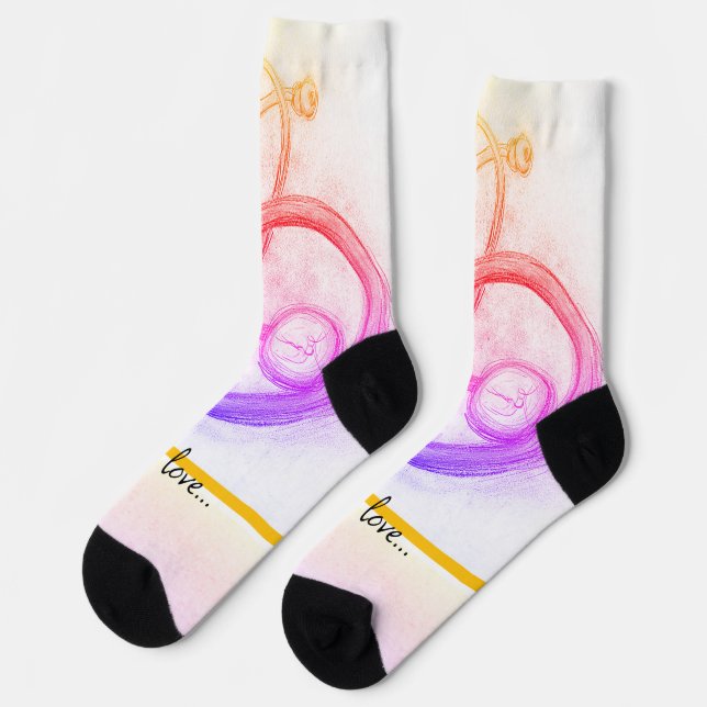 Inh Love Socks (Left)