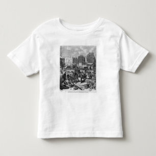 Inhabitants moving from the Butte des Moulins Toddler T-Shirt