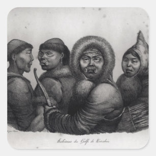 Inhabitants of the Gulf of Kotzebue Square Sticker