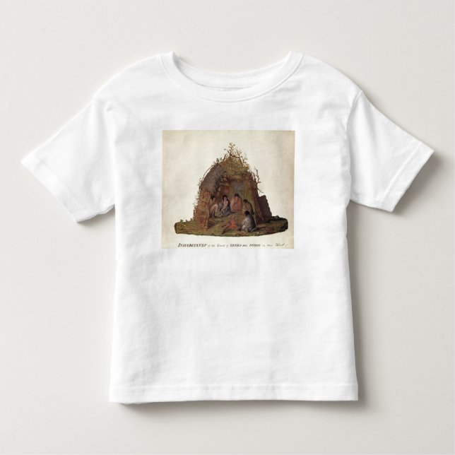 Inhabitants of the Island of Terra del Fuego Toddler T-Shirt (Front)