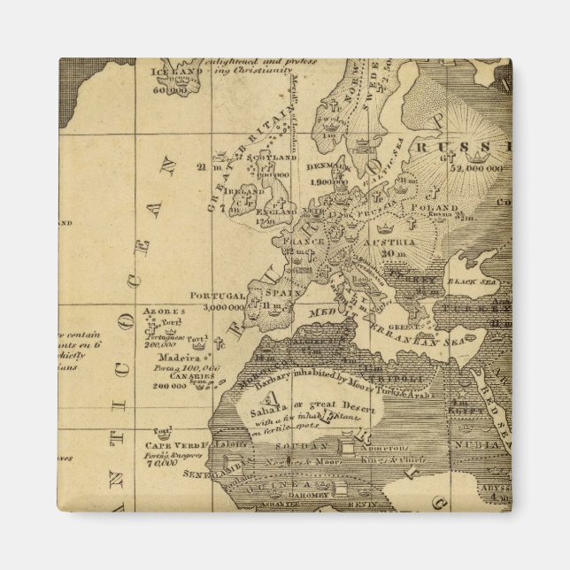 Inhabited World Magnet (Front)