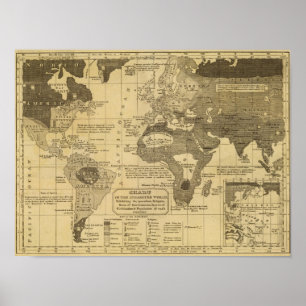 Inhabited World Poster