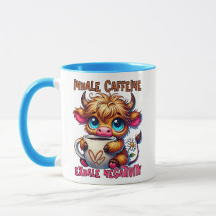 Inhale Caffeine Exhale Negativity  Mug
