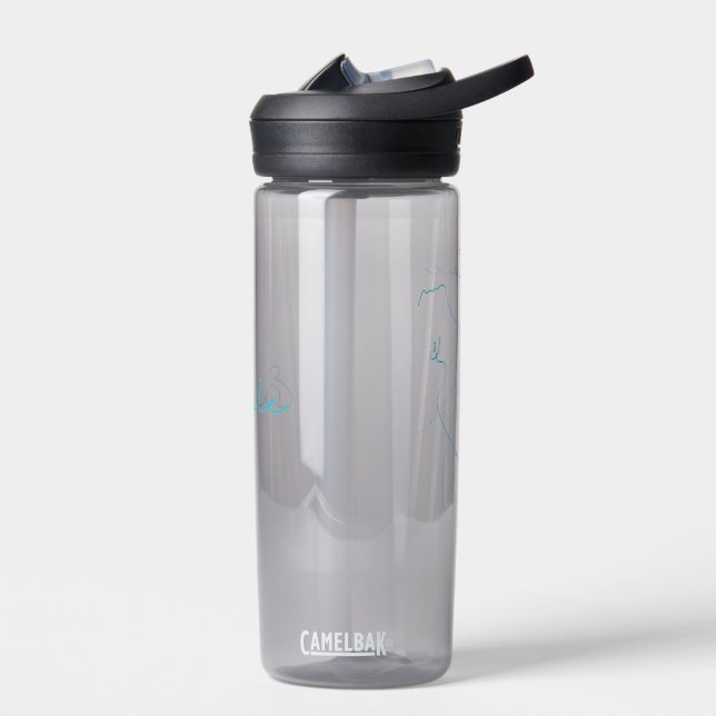 Inhale, Exhale – Mindful Hydration Bottle (Left)