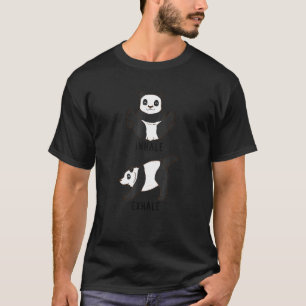 Inhale Exhale Panda  Animal Yoga T-Shirt