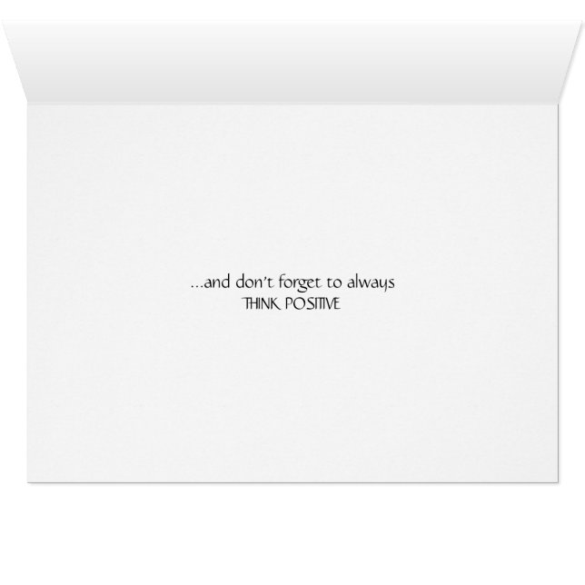 Inhale. Exhale. Repeat. Think Positive (Inside Horizontal (Bottom))