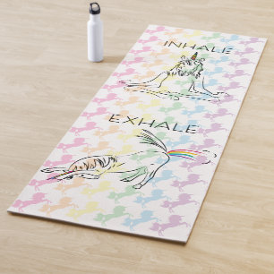 Inhale Exhale Yoga / Meditating Unicorn Mat