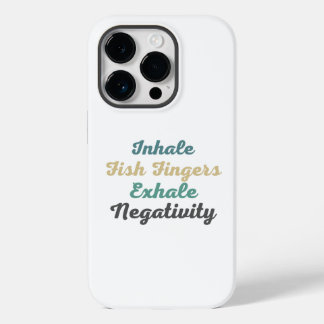 Inhale Fish Fingers Exhale Negativity Phone Case
