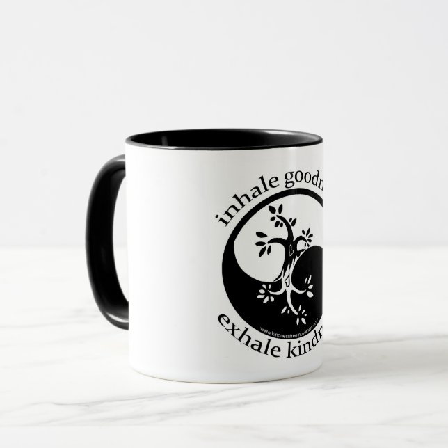 Inhale Goodness Mug (Front Left)