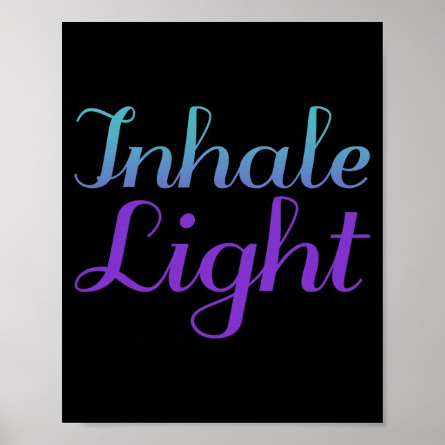 Inhale Light Prevention Poster (Front)