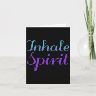 Inhale Spirit Prevention Artwork Card