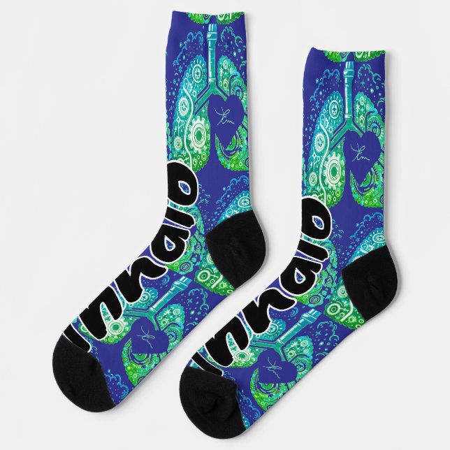 Inhalo from the heart socks (Left)
