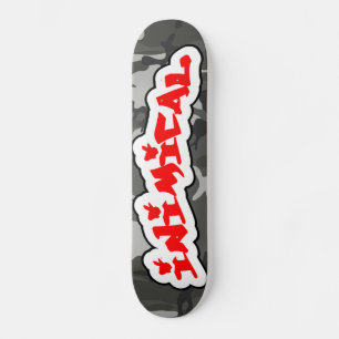 Inimical Arctic Camo Skateboard