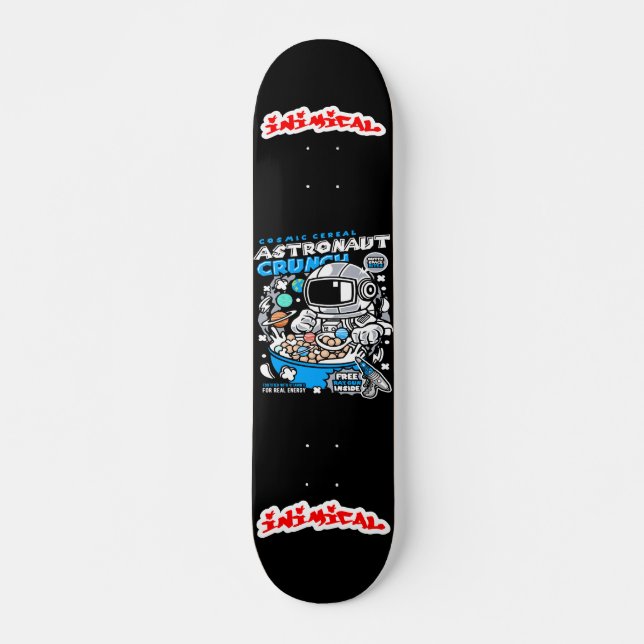 Inimical Astronaut Crunch  Skateboard (Front)