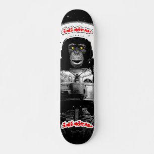 Inimical Astronaut Monkey  Skateboard