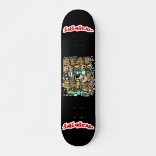 Inimical Bear Bites Skateboard