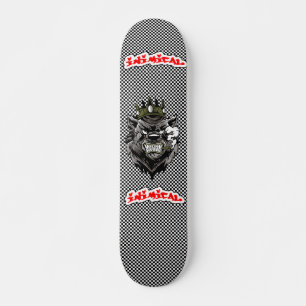 Inimical Bear King Deck Skateboard