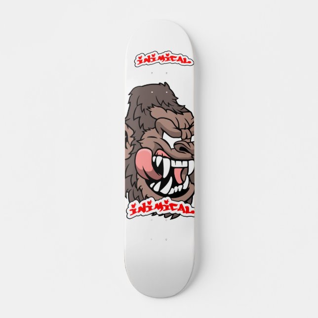 Inimical Big Gorilla Skateboard Deck (Front)
