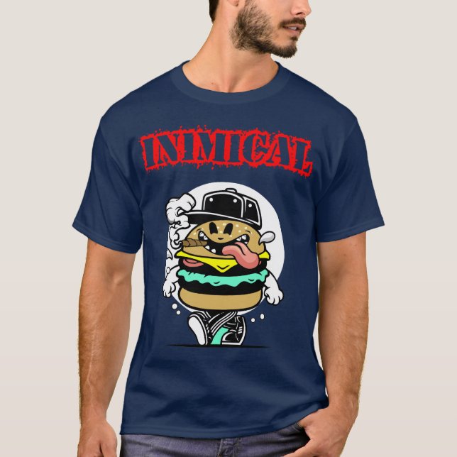  Inimical Burger Boi  T-Shirt (Front)