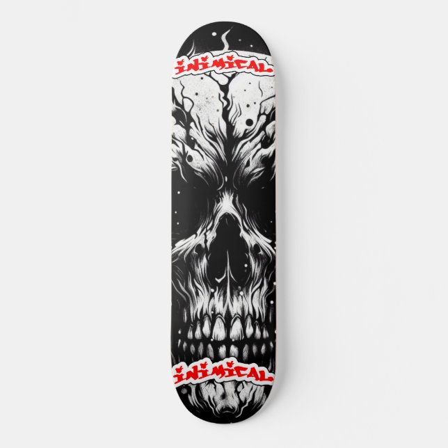 Inimical Charred Remains Skateboard (Front)