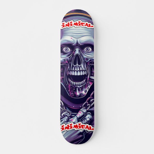 Inimical Cyber Hannibal  Skateboard (Front)