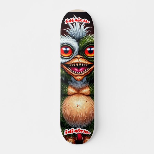 Inimical Gizmo  Skateboard (Front)