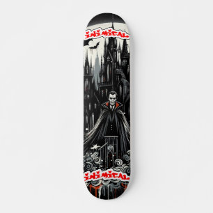 Inimical Gothic Dracula  Skateboard